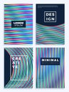 Neon poster, retro design, 80s Sci-Fi pattern, Futuristic Background. Flyer template. Shapes, motion, abstract, geometric vector Royalty Free Stock Photo