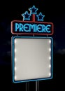 Neon Premiere Sign