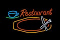 Neon restaurant