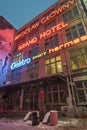 Neon Side, Wroclaw, Silesia, Poland, Glowny, Grand Hotel, Elektro, Hermes