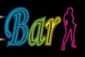 Neon sign bar