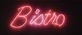 Neon sign Bistro