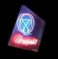 Neon sign COCKTAIL isolated