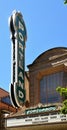 Neon Sign at an Historical Building in Dowtown Portland, Oregon