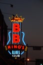 neon sign in Memphis