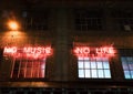 neon sign at night Royalty Free Stock Photo