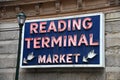 Reading Terminal Market Neon Royalty Free Stock Photo
