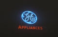 A neon sign that reads Ã¯Â¿Â½GE AppliancesÃ¯Â¿Â½