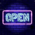 Neon Signboard Open Framed