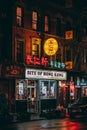 Neon signs in Chinatown, Manhattan, New York City