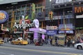 Neon signs in times square