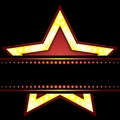 Neon star logo