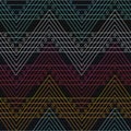 Neon stripes seamless pattern