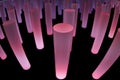 Neon tubes soft background texture Royalty Free Stock Photo