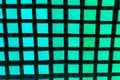 Neon vibrant green and aquamarine square tiles modern background