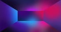 Neon wall background, glowing lines, neon lights