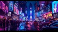 Neonscape: Bright Lights, Big City./n