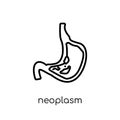 Neoplasm icon. Trendy modern flat linear vector Neoplasm icon on