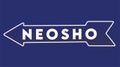 Neosho Missouri with blue background