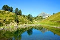 Neouvielle national nature reserve, Lac de Bastan,French Pyrenees.