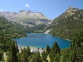 Summer view of the Neouvielle nature reserve