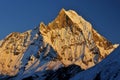 Nepal, Annapurna Conservation Area, Machapuchare or Machhapuchhre Fish