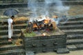 Nepal, Cremation in Pashupatinath