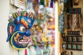 Nepal - 23 December 2016 :: mask of devil for sell at souvenir s