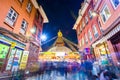 Nepal - 23 December 2016 :: The Wisdom eyes on Boudhanath stupa