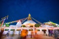 Nepal - 23 December 2016 :: The Wisdom eyes on Boudhanath stupa