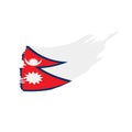 Nepal Flag, Illustration