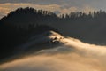 Nepal, Ghorepani, Poon Hill, Dhaulagiri massif, Himalaya, Sunrise view from Poon Hill, Dhaulagiri massif, Himalaya