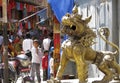 Nepal Kathmandu lion guardian