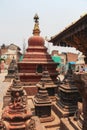 Stone stupas in Kathmandu