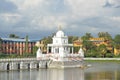 Nepal, Kathmandu, Rani Pokhari pond, in the center of the sanctuary of Shiva Royalty Free Stock Photo