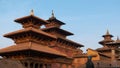 Nepal Kathmandu Royal Patan palace comple in patan durbar square famous place tourist attraction in kathmandu nepal Royalty Free Stock Photo