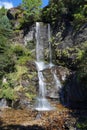 Nepal Lukla valley waterfall Royalty Free Stock Photo