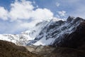 Nepal. Mountain Manaslu vicinities. Royalty Free Stock Photo