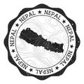 Nepal outdoor stamp.