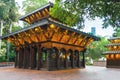 Nepal Peace Pagoda at South Bank Parklands in Brisbane Royalty Free Stock Photo