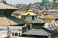 Nepal, Shiva Pashupatinath. Royalty Free Stock Photo