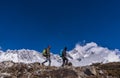 EBC Trekking Himalaya Royalty Free Stock Photo