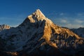 Mt Ama Dablam Peak Himalaya sunset