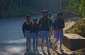 Nepal students school uniforms