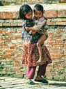 Nepalese children, Patan, Nepal