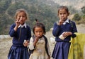 Nepalese girls children
