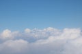 Nepalese Himalay foreground cloud and background sky Royalty Free Stock Photo