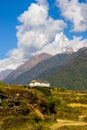 Nepalese landscape Royalty Free Stock Photo