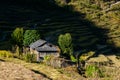 Nepalese landscape Royalty Free Stock Photo