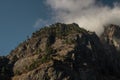 Nepalese mountain ranges along Annapurna circuit